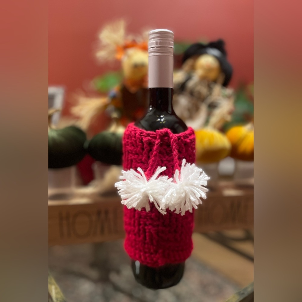 Christmas covers for wines
